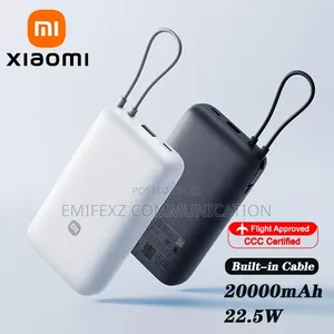Xiaomi 20,000 Integrated Fast Charge Power Bank