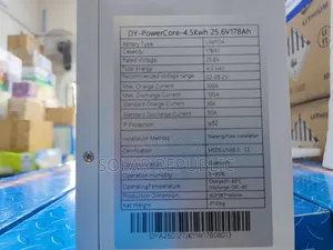 Deriy 4.5kwh Lithium Battery