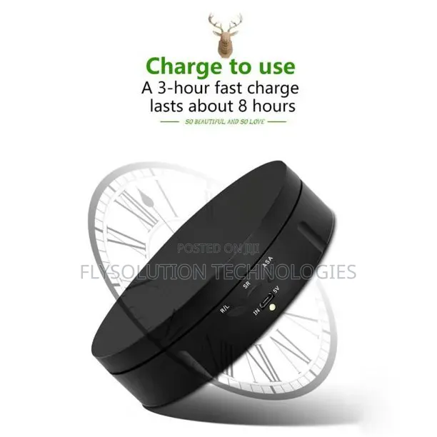 Electric Motorized Turntable Display Stand 360 Degree Rotating