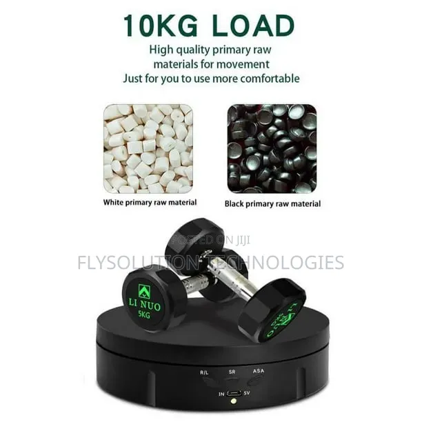 Electric Motorized Turntable Display Stand 360 Degree Rotating