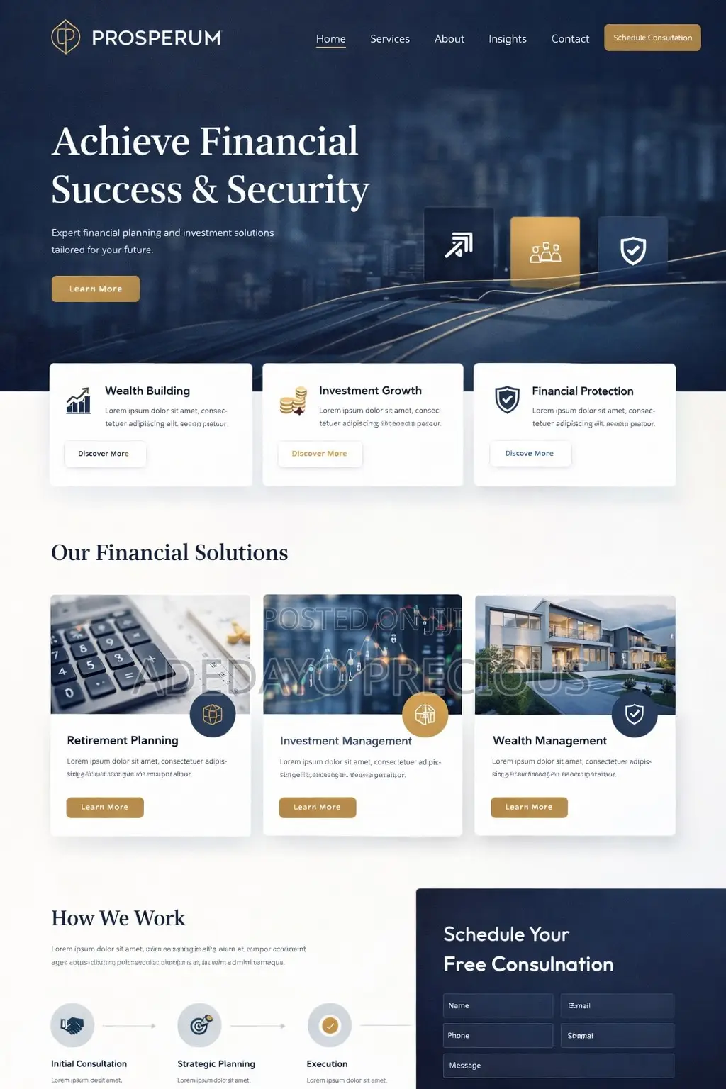 Professional Business Website Design | No Down Payment