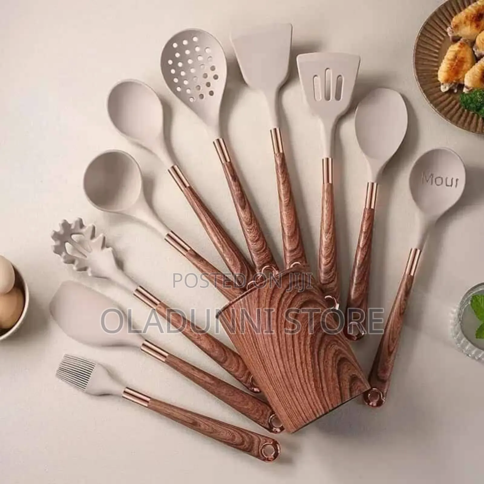 Heat Resistant Silicone Spoon