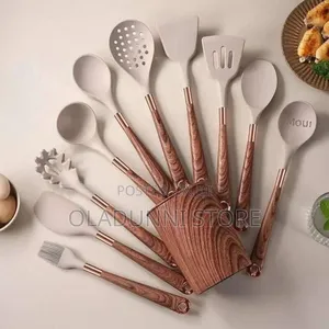 Heat Resistant Silicone Spoon