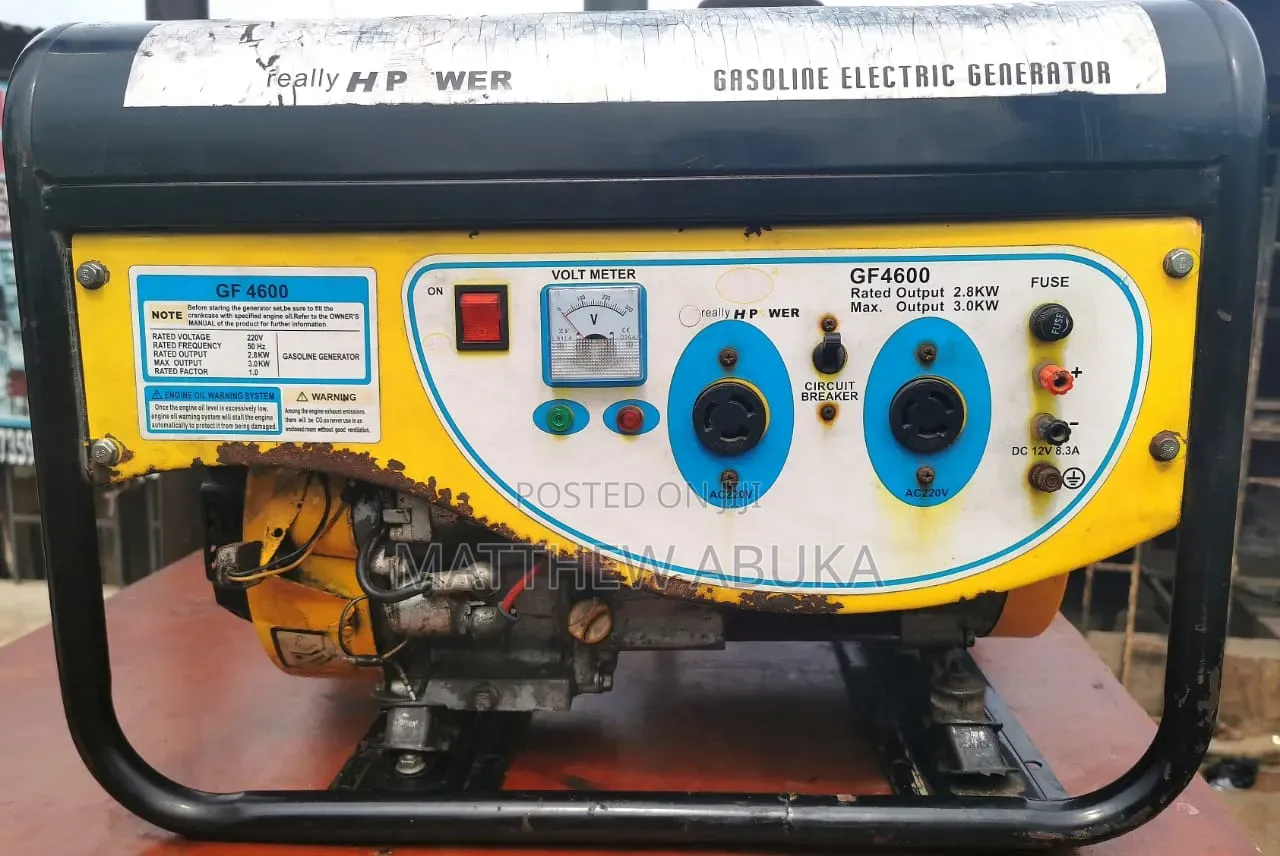 Gasoline Electric Generator