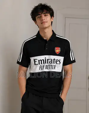 Retro Classic Arsenal Polo Shirt Jersey