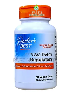 Doctors Best Nac 600mg Detox Regulators 60 Caps Liver Immune Support