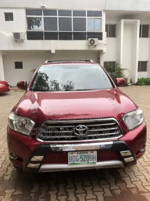 Toyota Highlander Sport 2008 Red