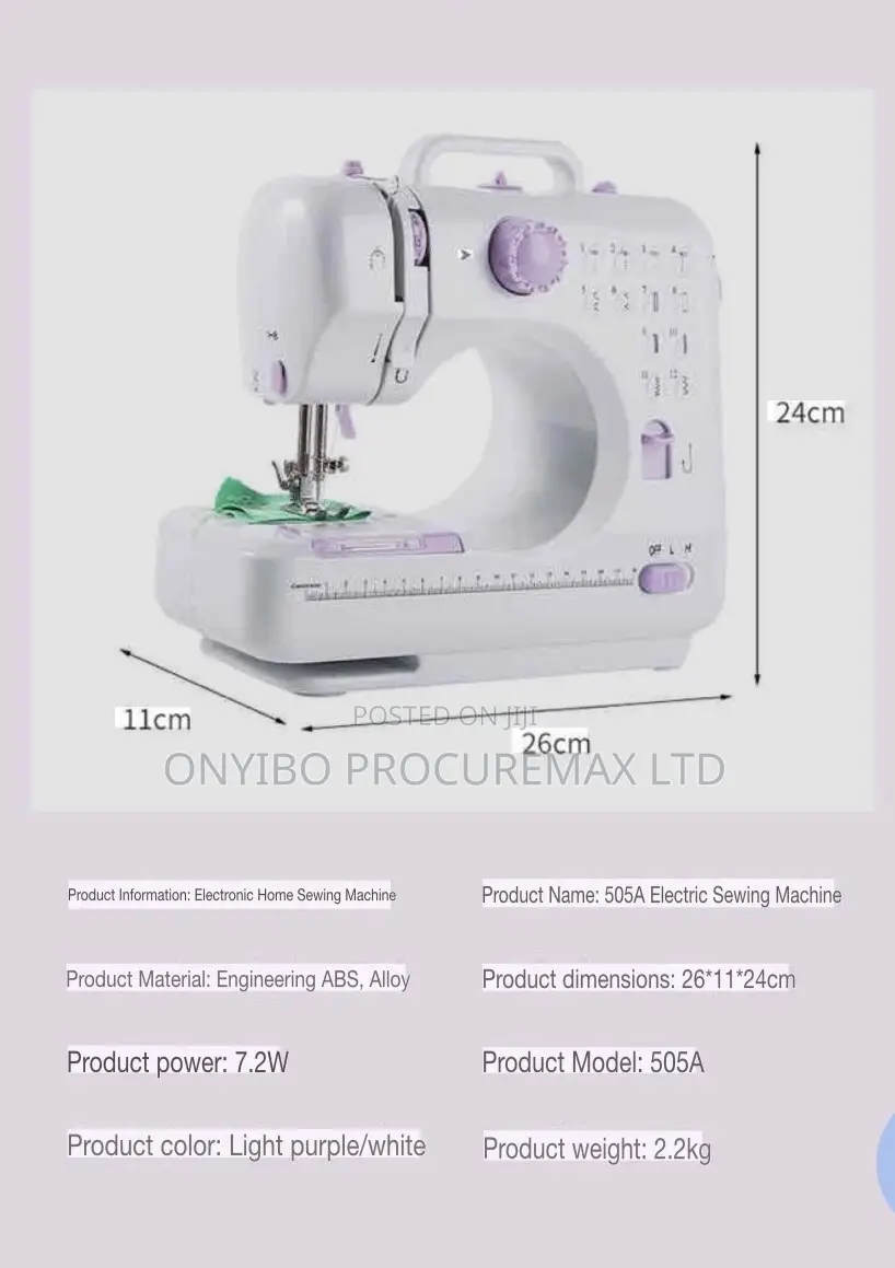505a Electric Sewing Machine