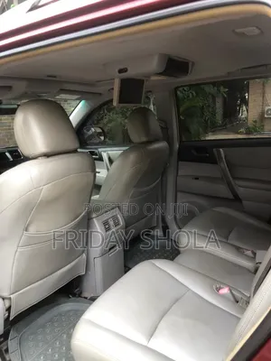 Toyota Highlander 2008 Red