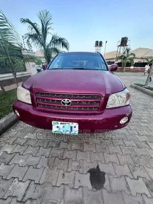 Toyota Highlander 2004 Red