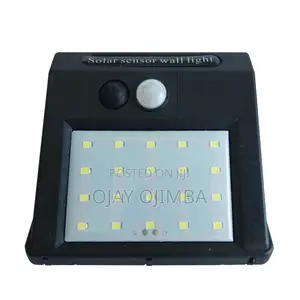 Outdoor Wall Solar Powered Fence Motion Sensor Garden Led Solar Ligh