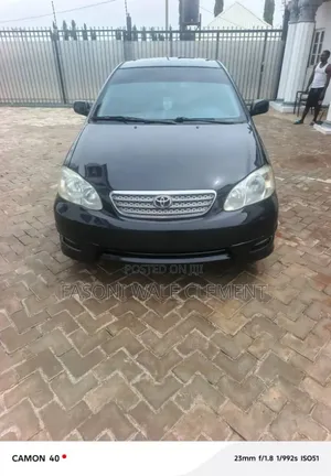 Toyota Corolla S 2007 Black