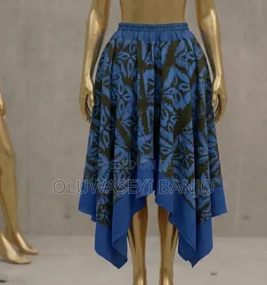 Adire Ladies Handkerchief Skirt