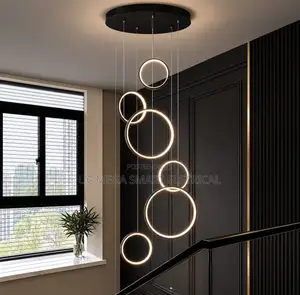 Modern Stair Chandelier Pendant Lights Indoor Lighting Ceiling Lamp