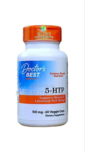 Doctors Best 5-htp 100mg 60 Veggie Caps Mood, Sleep Stress Support
