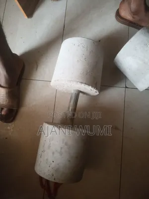 Concrete Dumbbells
