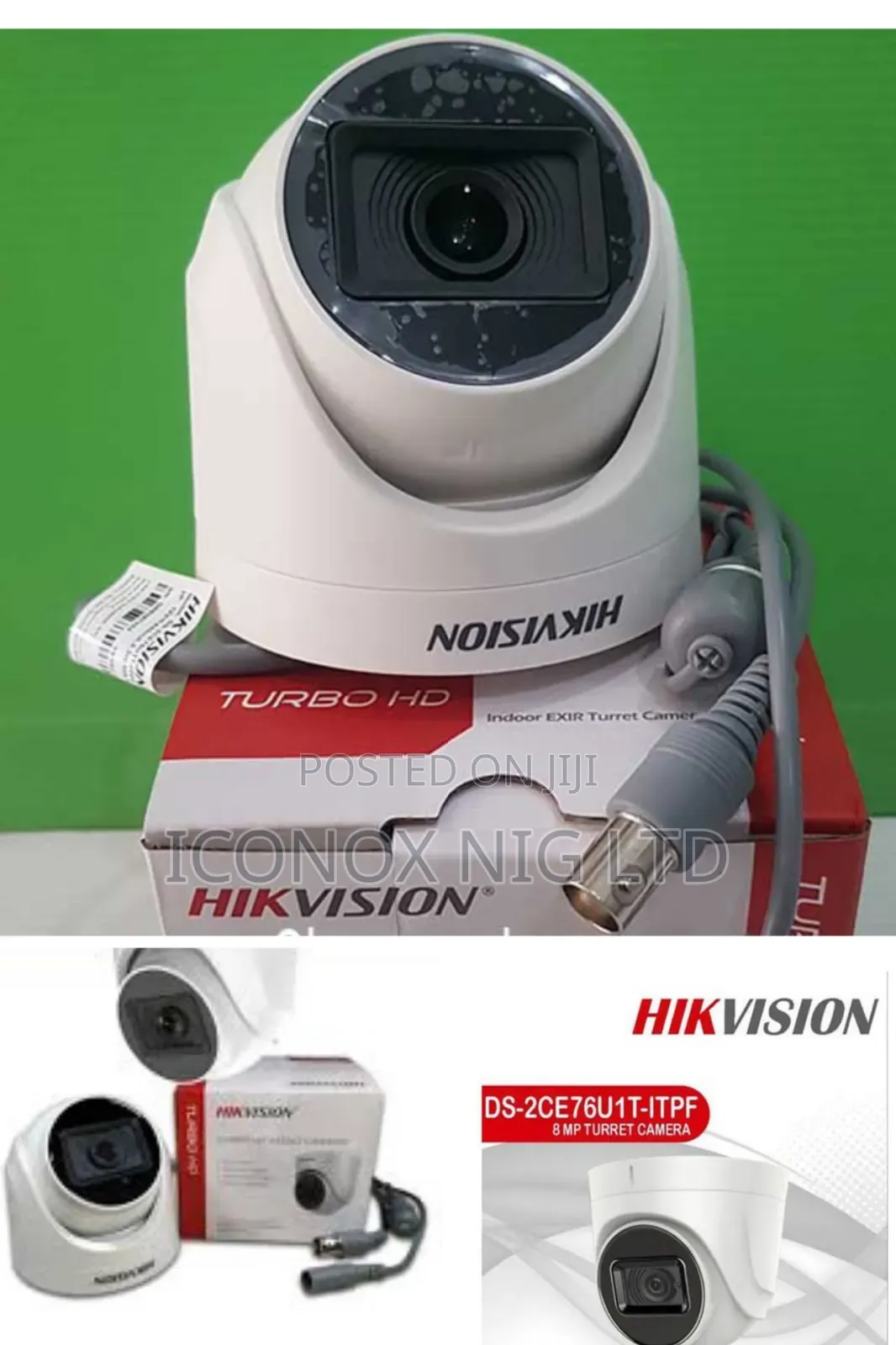 Hikvision Indoor Camera 8 Mp (Ds-2ce76u1t-Itpf)