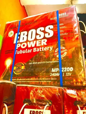 Eboss Power Tubular Battery 240a