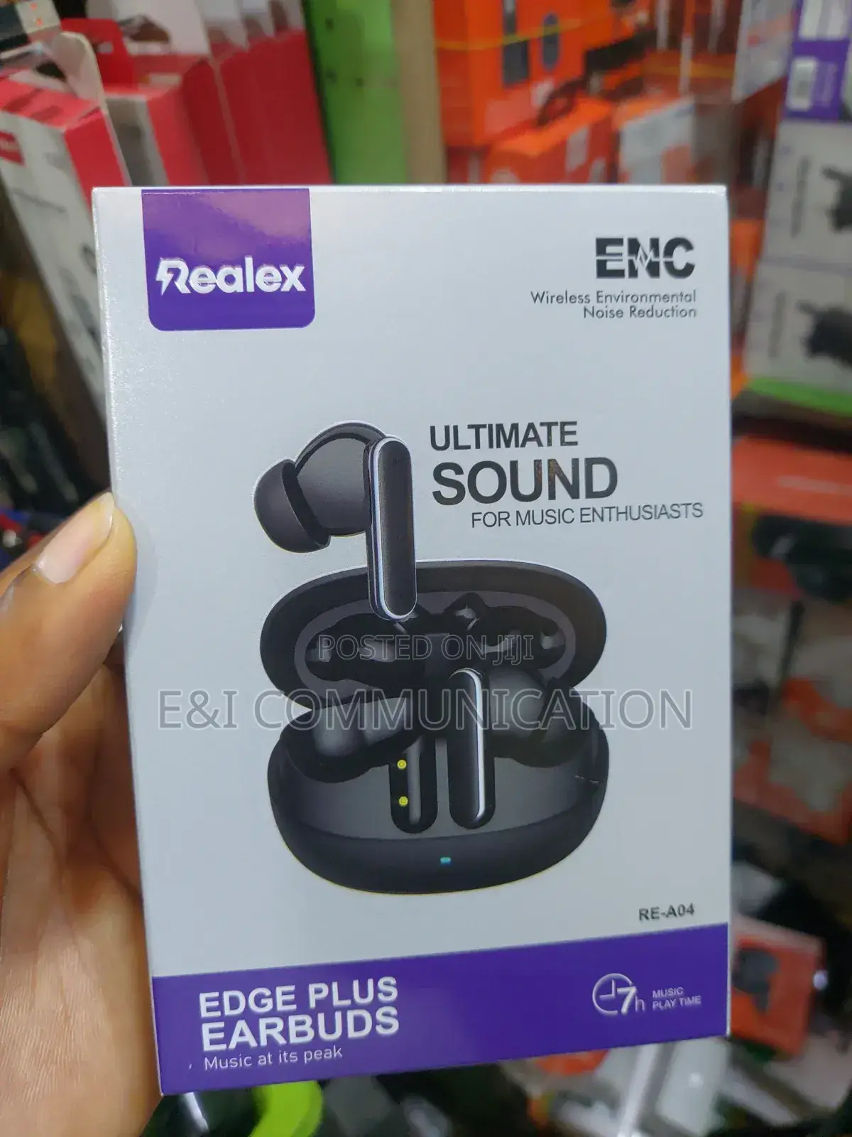 Realex Earbuds, Enc.