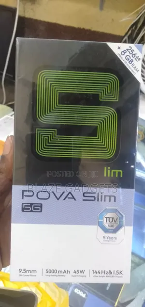 New Tecno Pova 5G 128 GB Blue