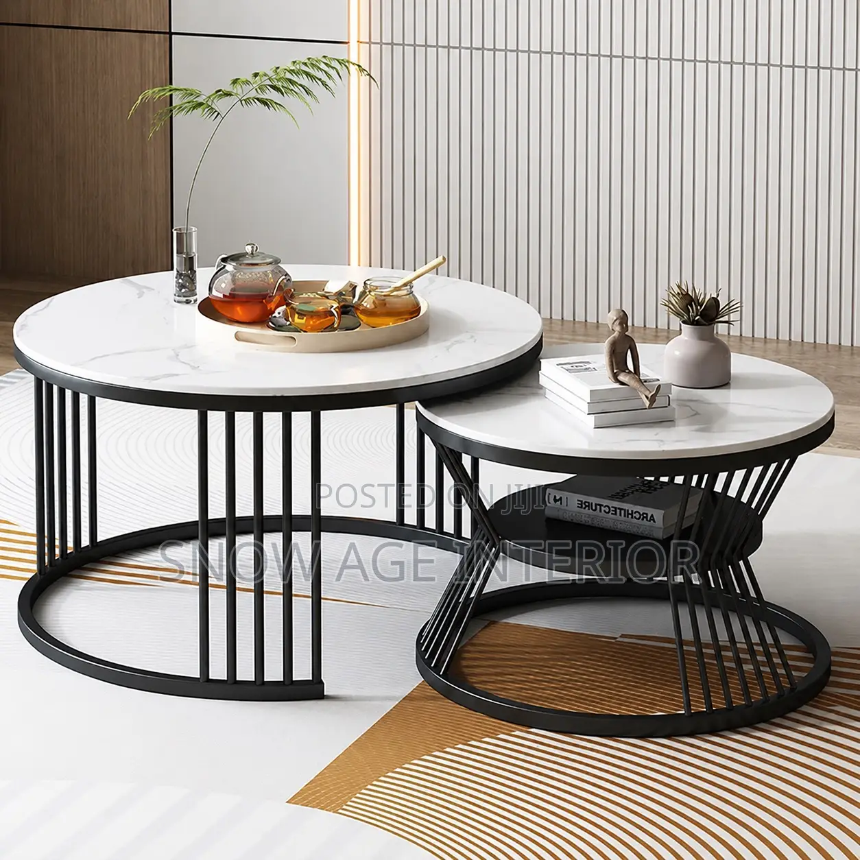 Twin Eclipse Coffee Table (Center Table)