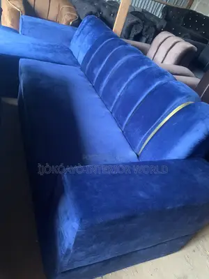 Fully Cushioned Blue Lshape and Single Seater