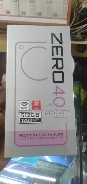 New Infinix Zero 40 512 GB Black