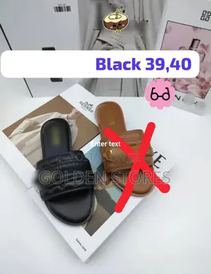 Female Flat Slippers