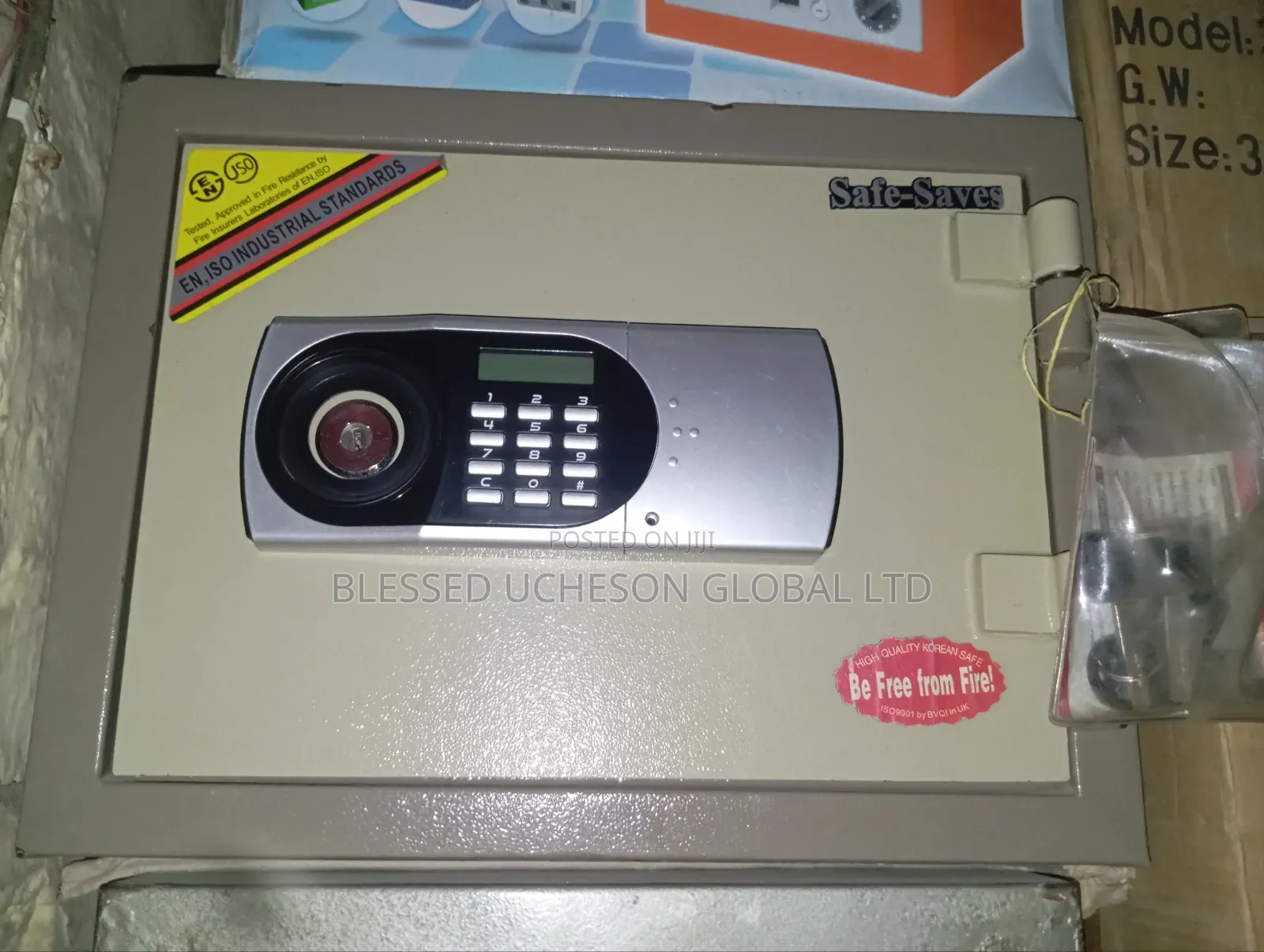 Fireproof Safe Digital With Master Key