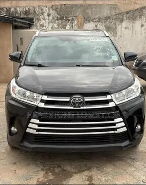 Toyota Highlander XLE 4x2 V6 (3.5L 6cyl 8A) 2018 Black