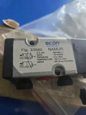 Solenoid Pilot Valve 5/2 or 3/2 Namur Type: 33580 | 24v Dc 1/4"