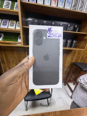 New Apple iPhone 16 256 GB Black