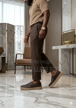 Men Brown Leather Shoe Lagos State
