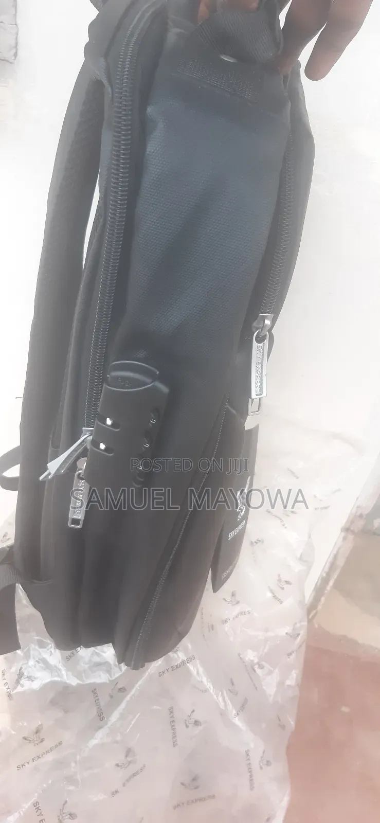 New Backpack Black