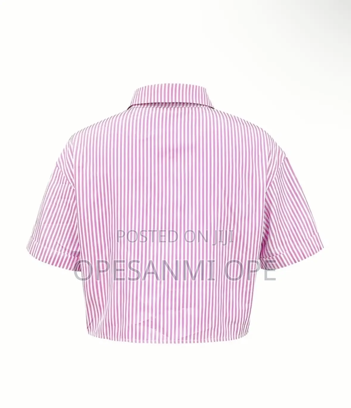 Shirt Crop Top