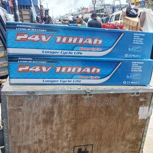 100ah 24v Solar Lithium Battery