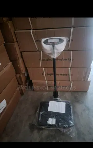 Professional Digital Physician Scale With Height Rod Bmi