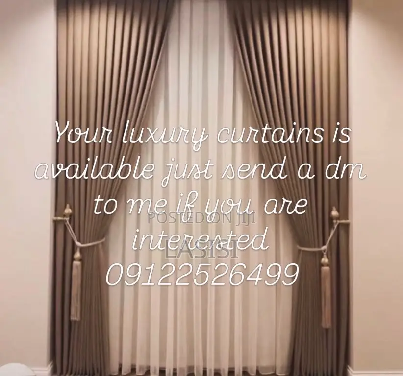 Curtains,Bedsheets,Windows Blind and Duvet
