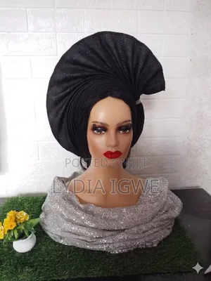 Lydia's Gorgeous Auto Gele for Parties and Owambe