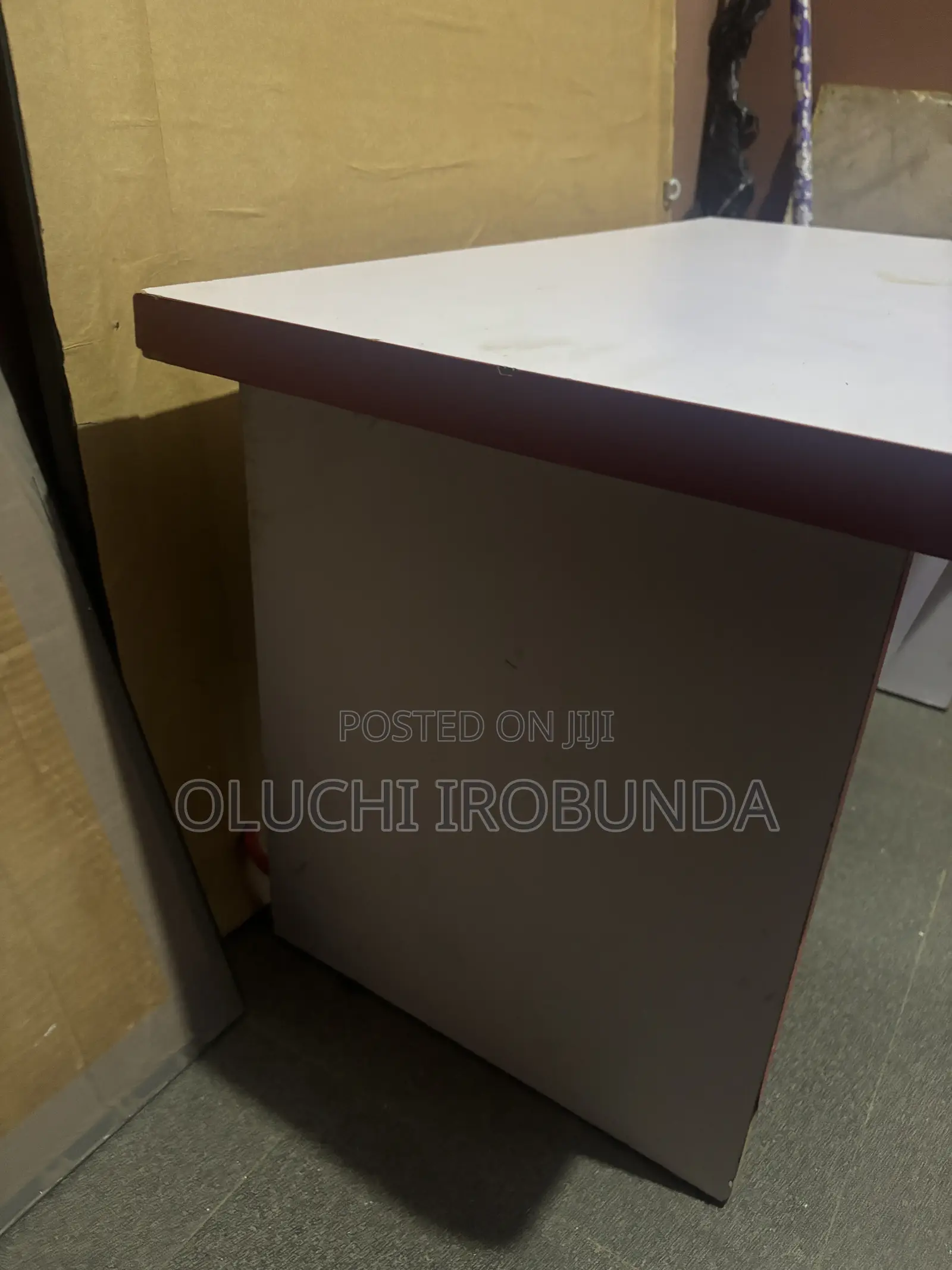 White Wooden Centre Table.