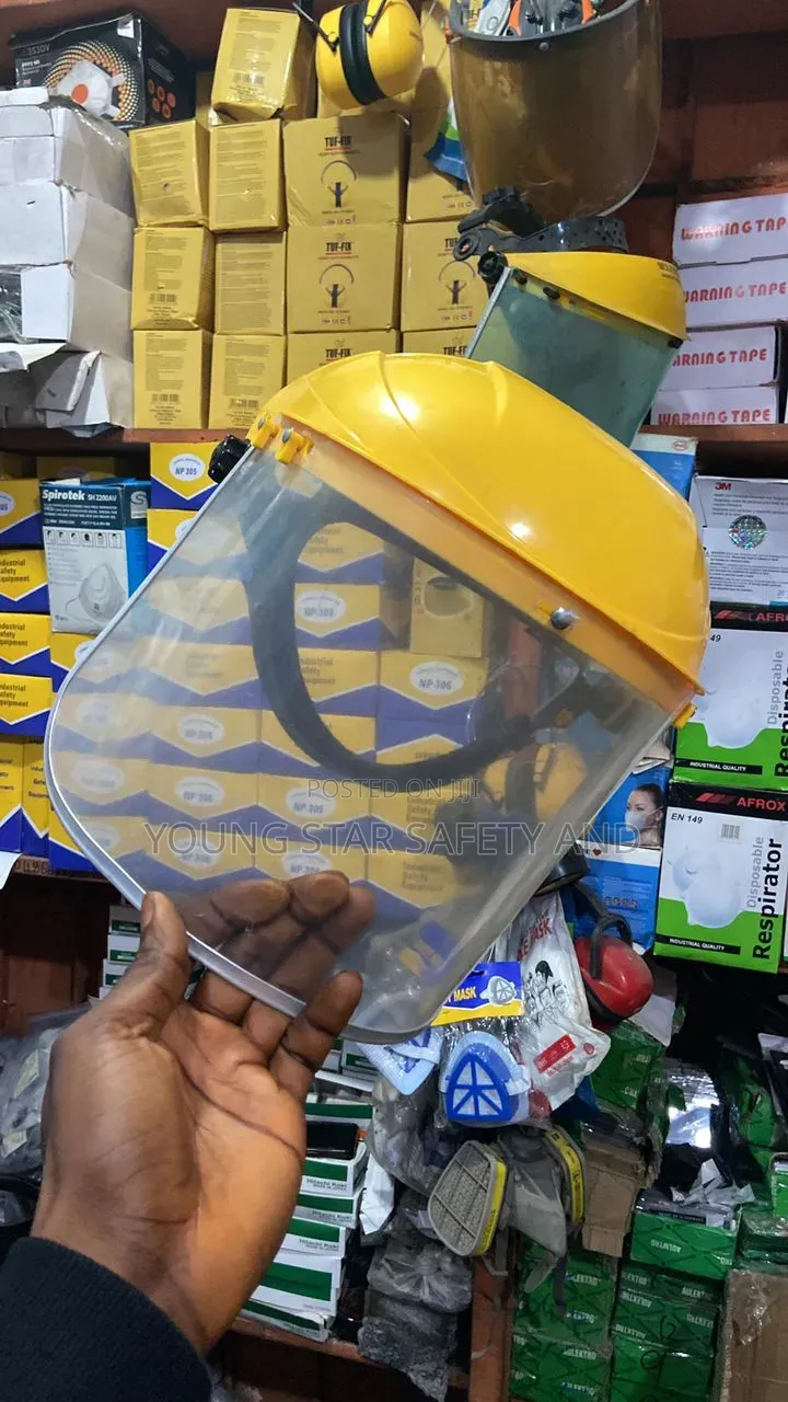 Yellow Face Shield