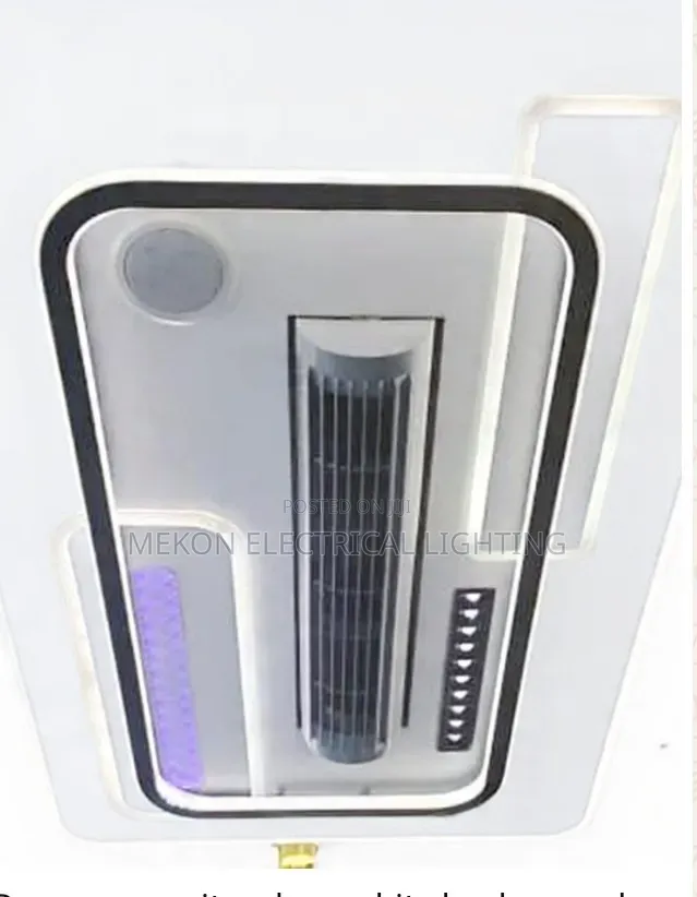 Modern Rectangular Flush Chandelier