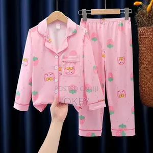 Two Piec Solid Night Wears