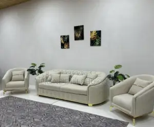 Modern Luxury Curved Sofa Set