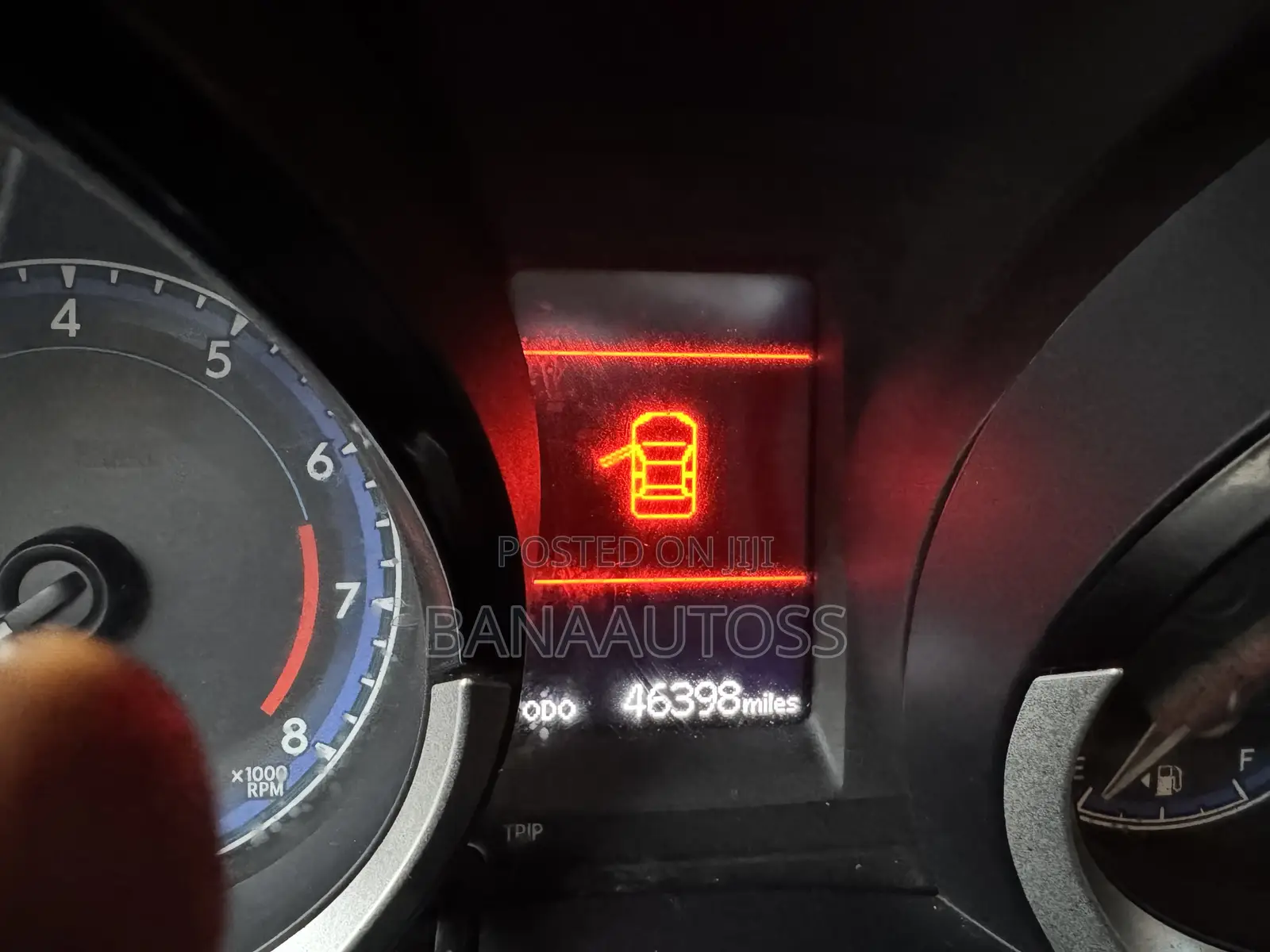 Toyota Corolla 2017 Red