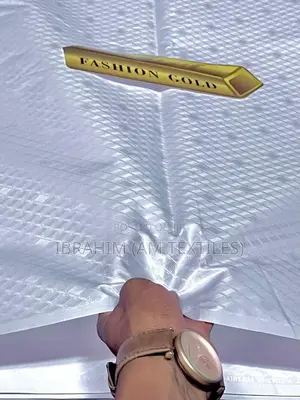 Fashion Gold Shadda Big Quality, All White