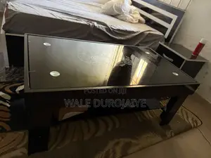 Clean Bed Frame 4 by 6 and a Center Table