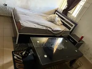 Clean Bed Frame and 4 by 6 Foam