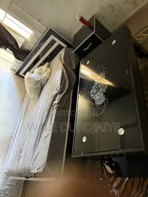 Clean Bed Frame and 4 by 6 Foam