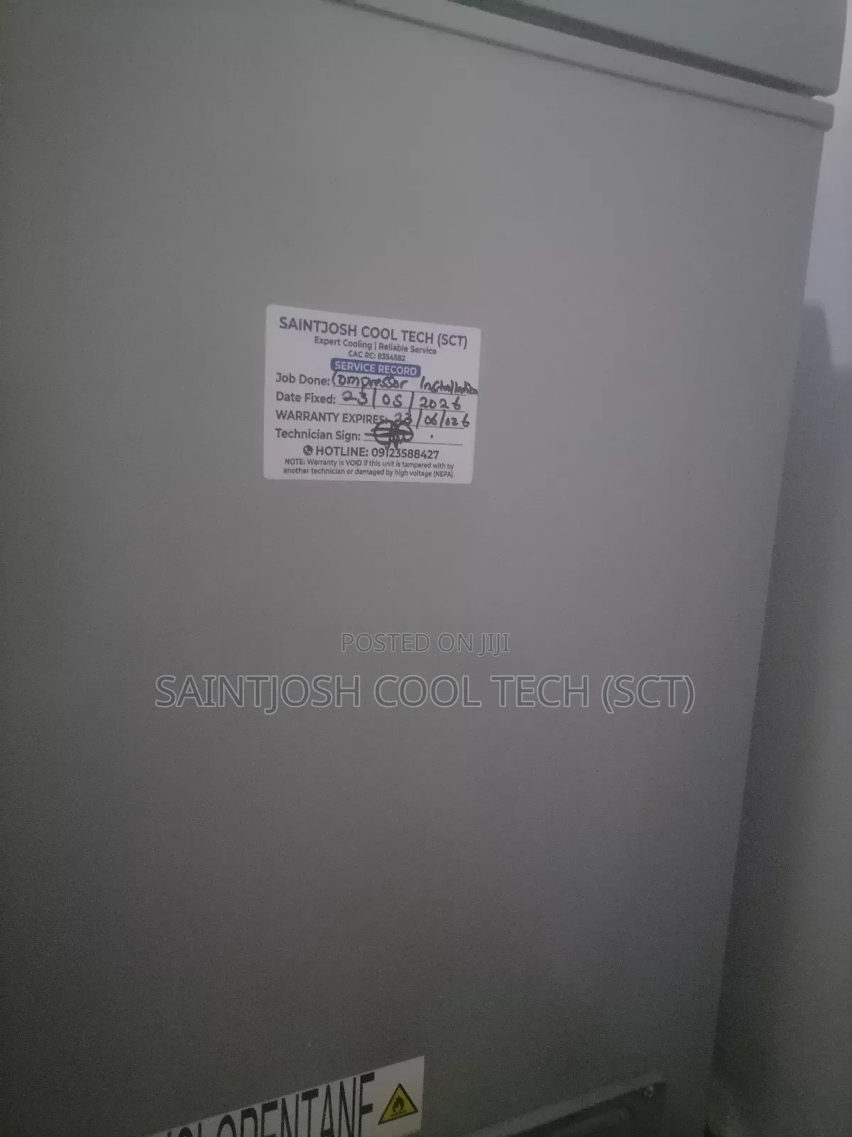 Direct Belgium Danfoss Compressor -100% (Original)Cac-registered!”